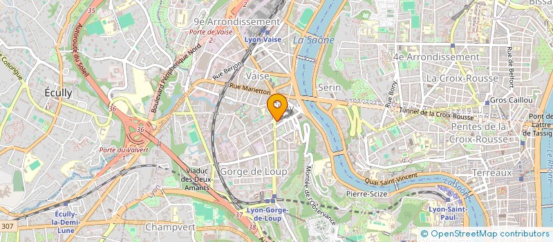 localisation de l'entreprise SCI DES TROIS PLACES  LYON