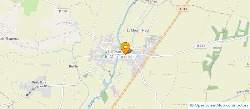 localisation de l'entreprise SCI DES TROIS PONTS  SAINT-PIERRE-LA-NOUE