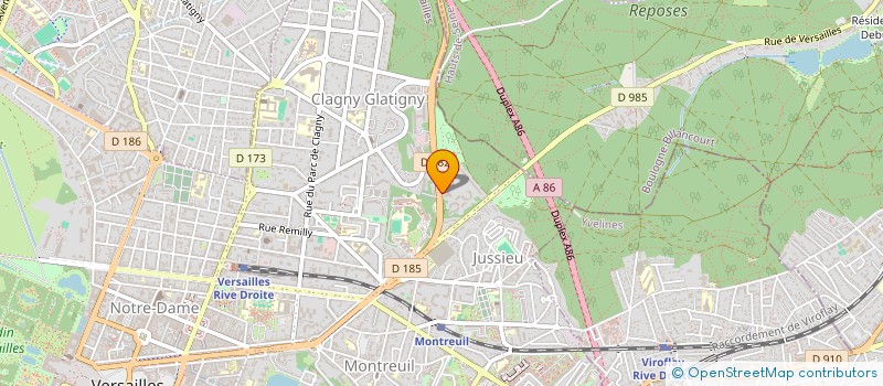 localisation de l'entreprise SCI DES TROIS PRES à VERSAILLES