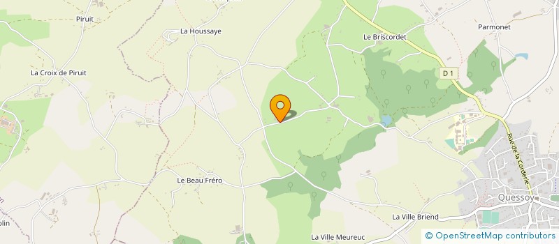 localisation de l'entreprise SCI DES TROIS R  YFFINIAC