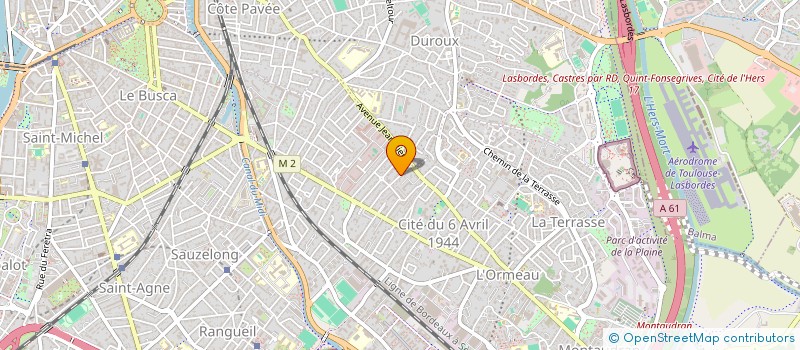 localisation de l'entreprise SCI DES TROIS RENARDS à TOULOUSE