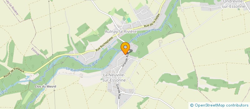 localisation de l'entreprise SCI DES TROIS RIVIERES à LA NEUVILLE-SUR-ESSONNE