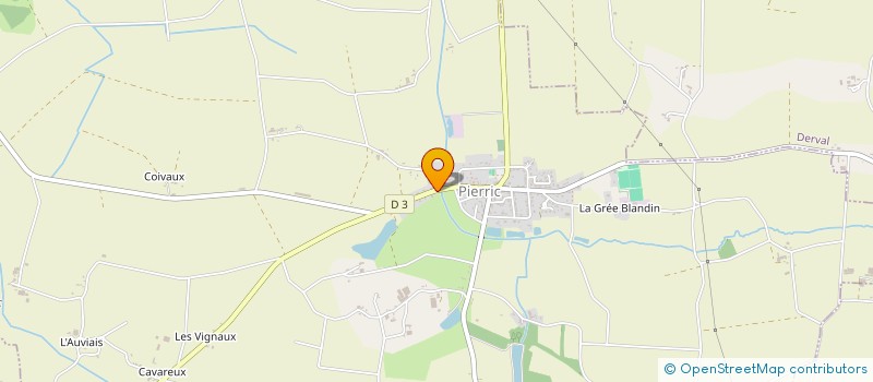 localisation de l'entreprise SCI DES TROIS RIVIERES  GUEMENE-PENFAO