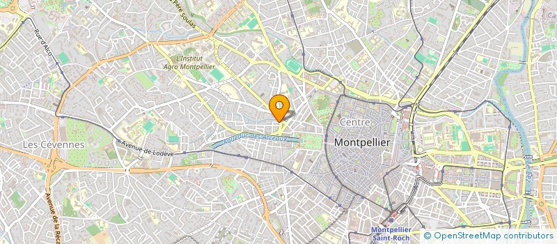 localisation de l'entreprise SCI DES TROIS TREFLES à MONTPELLIER