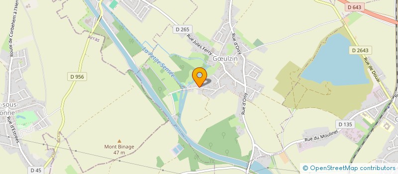 localisation de l'entreprise SCI DES TROIS VIOLONS  GULZIN