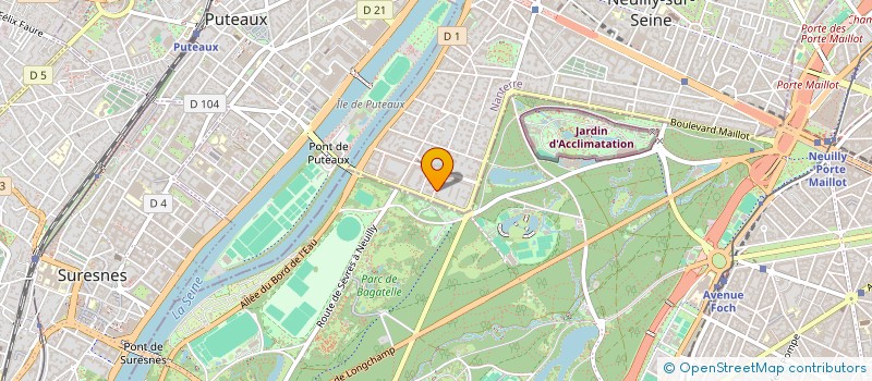 localisation de l'entreprise SCI DES TROISERES à NEUILLY-SUR-SEINE