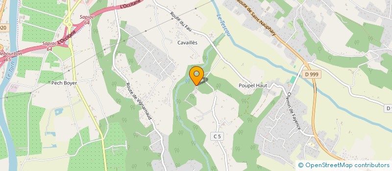 localisation de l'entreprise SCI DES TUILERIES  MONTAUBAN