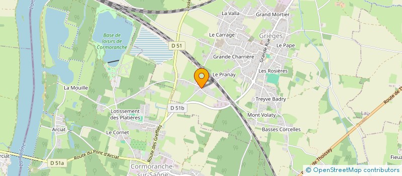 localisation de l'entreprise SCI DES URSULES  GRIEGES