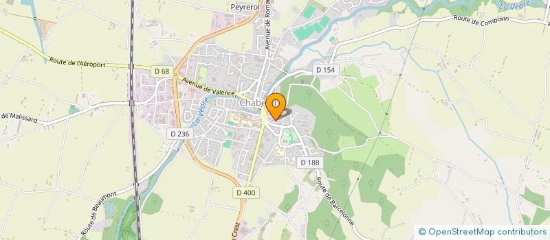 localisation de l'entreprise SCI DES URSULINES à CHABEUIL