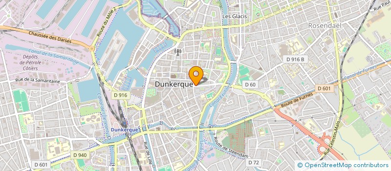 localisation de l'entreprise SCI DES URSULINES à DUNKERQUE