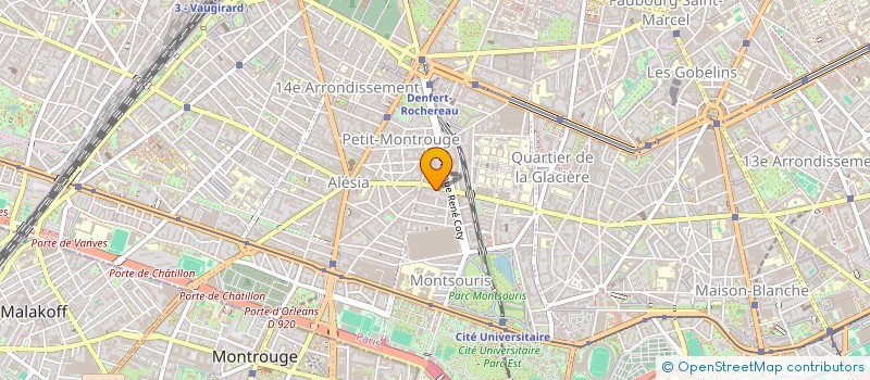 localisation de l'entreprise SCI DES URUSLINES  PARIS