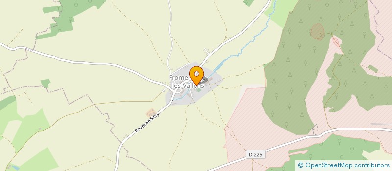 localisation de l'entreprise SCI DES VALLONS à FROMEREVILLE-LES-VALLONS