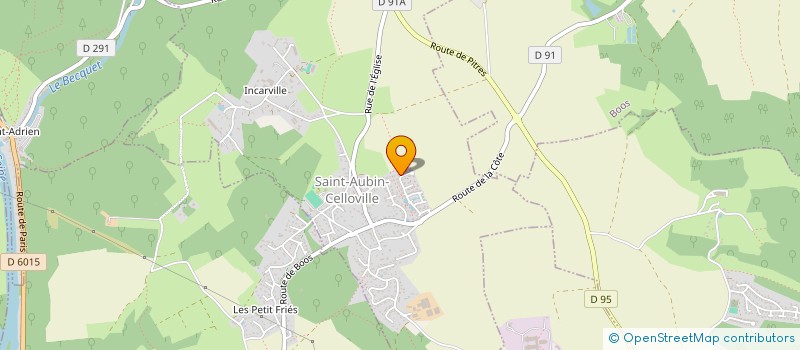 localisation de l'entreprise SCI DES VALLOTS  SAINT-AUBIN-CELLOVILLE