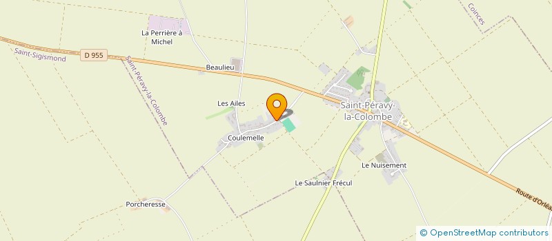 localisation de l'entreprise SCI DES VALS  SAINT-PERAVY-LA-COLOMBE