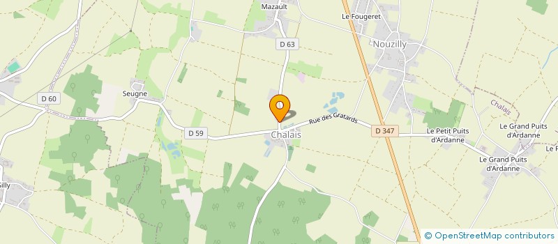 localisation de l'entreprise SCI DES VARENNES à LOUDUN