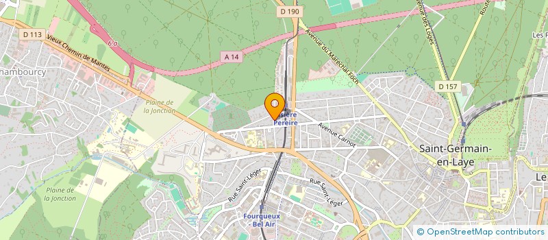 localisation de l'entreprise SCI DES VELETTES à SAINT-GERMAIN-EN-LAYE