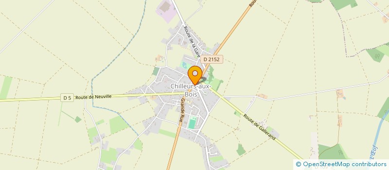 localisation de l'entreprise SCI DES VENELLES à CHILLEURS-AUX-BOIS