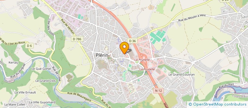 localisation de l'entreprise SCI DES VENELLES  PLERIN