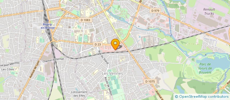 localisation de l'entreprise SCI DES VENNES à BOURG-EN-BRESSE
