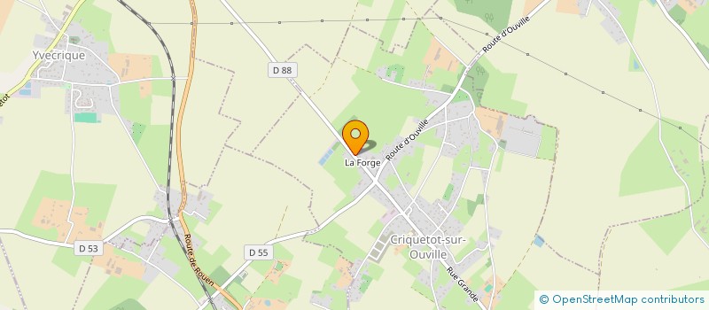 localisation de l'entreprise SCI DES VENTS ALBATRE  CRIQUETOT-SUR-OUVILLE