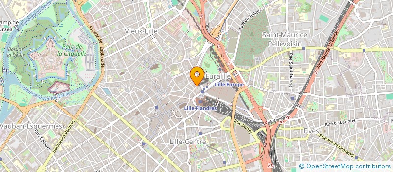 localisation de l'entreprise SCI DES VERDIERS à LILLE