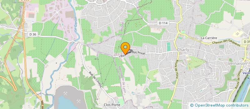 localisation de l'entreprise SCI DES VERGERS  CHARLY