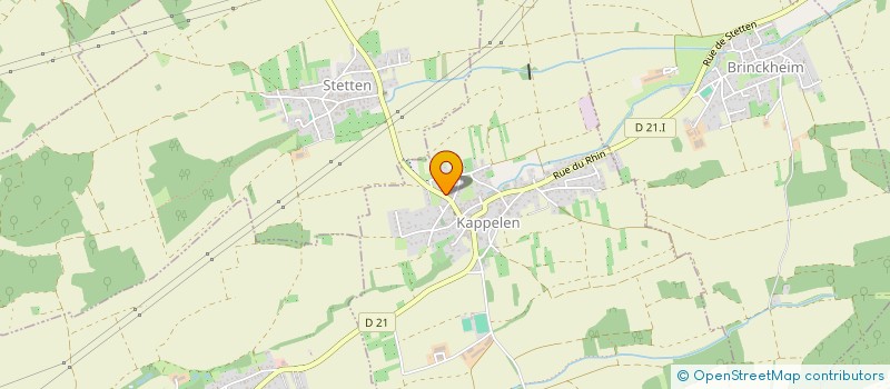 localisation de l'entreprise SCI DES VERGERS  GEISPITZEN