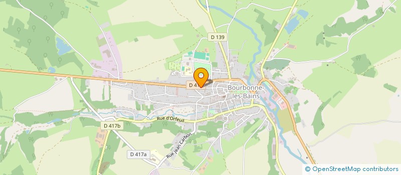 localisation de l'entreprise SCI DES VERNEES à BOURBONNE-LES-BAINS