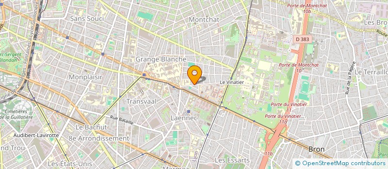 localisation de l'entreprise SCI DES VERRIERS  LYON