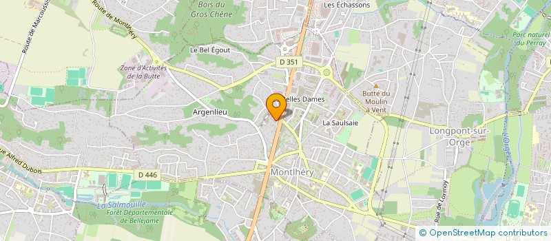 localisation de l'entreprise SCI DES VERSEAUX à MONTLHERY