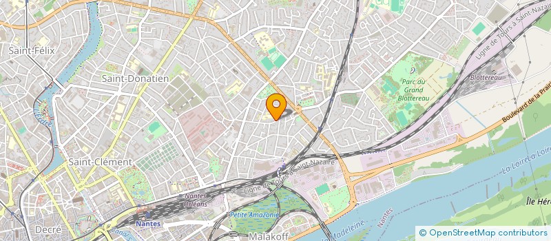 localisation de l'entreprise SCI DES VERTAVIENS  NANTES