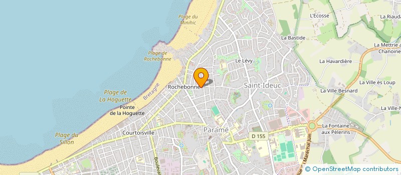 localisation de l'entreprise SCI DES VEYETTES  SAINT-MALO