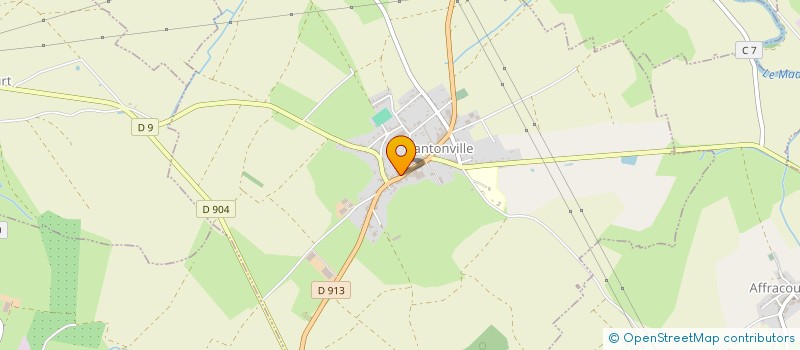 localisation de l'entreprise SCI DES VI.V  TANTONVILLE