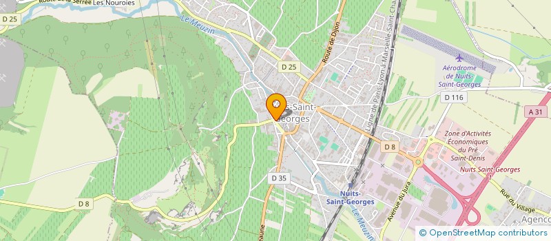 localisation de l'entreprise SCI DES VICTOIRES à NUITS-SAINT-GEORGES