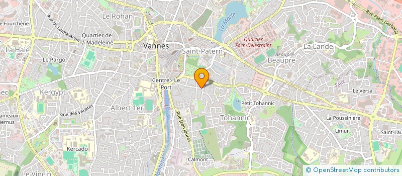 localisation de l'entreprise SCI DES VIEUX LOUPS DE MER à VANNES