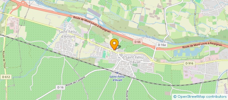 localisation de l'entreprise SCI DES VIEUX MOULINS  SAINT-FELIU-D'AVALL