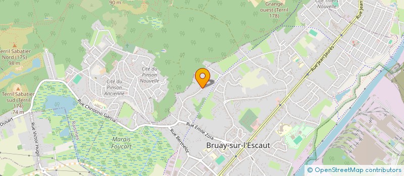 localisation de l'entreprise SCI DES VIEUX PRES  BRUAY-SUR-L'ESCAUT