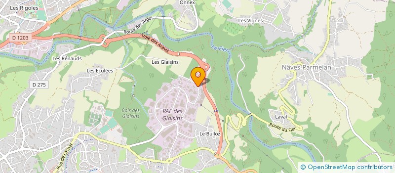 localisation de l'entreprise SCI DES VIGNES à ANNECY