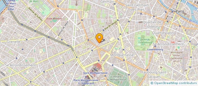 localisation de l'entreprise SCI DES VIGNES  PARIS