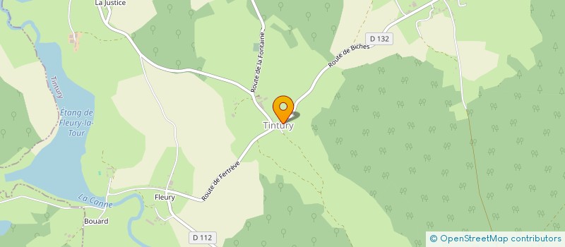 localisation de l'entreprise SCI DES VIGNES  TINTURY