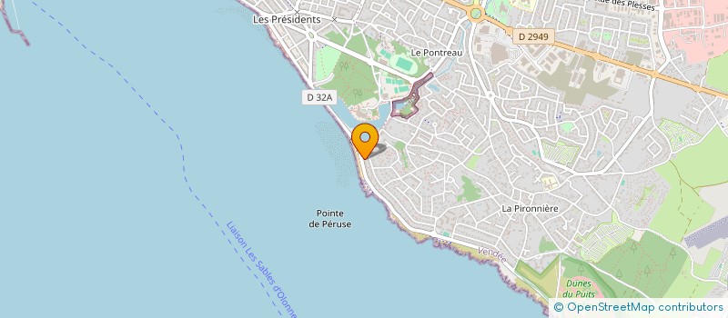 localisation de l'entreprise SCI DES VIGNES à LES SABLES D'OLONNE