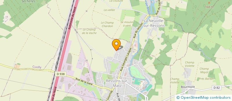 localisation de l'entreprise SCI DES VIGNES  BIERMONT