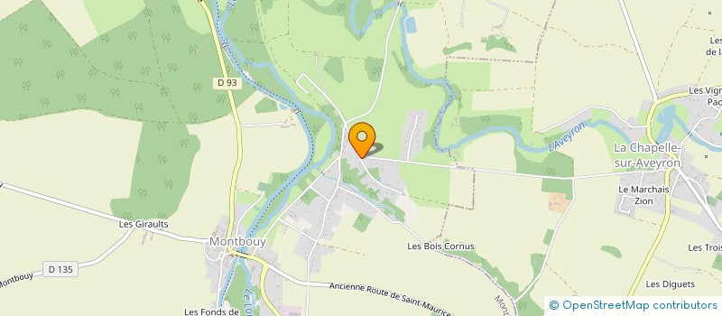 localisation de l'entreprise SCI DES VIGNES à CHATILLON-COLIGNY