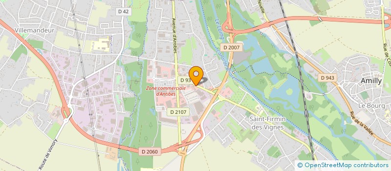 localisation de l'entreprise SCI DES VIGNES à PANNES