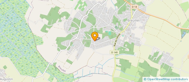 localisation de l'entreprise SCI DES VIGNES  BREUILLET