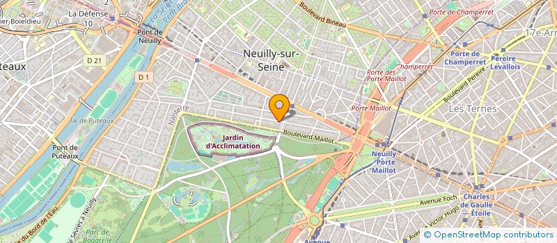localisation de l'entreprise SCI DES VIGNES à NEUILLY-SUR-SEINE