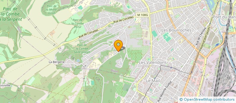 localisation de l'entreprise SCI DES VIGNES à DIJON