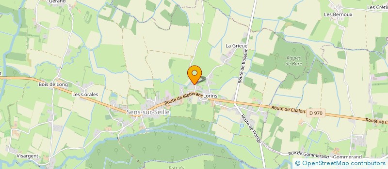localisation de l'entreprise SCI DES VIGNETTES  SENS-SUR-SEILLE