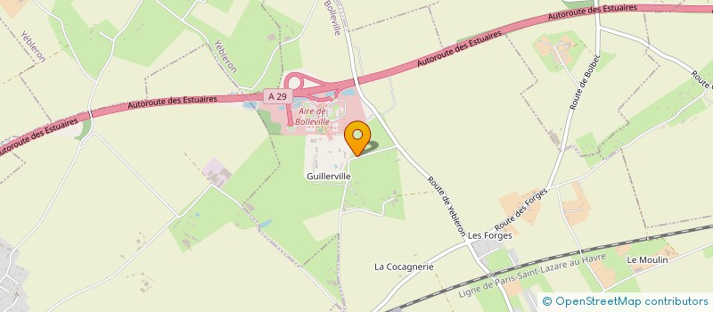 localisation de l'entreprise SCI DES VIKINGS  BOLLEVILLE