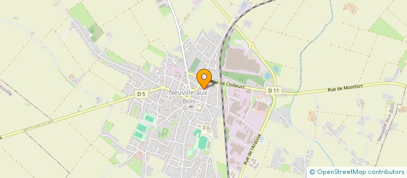 localisation de l'entreprise SCI DES VILLENEUVES à NEUVILLE-AUX-BOIS